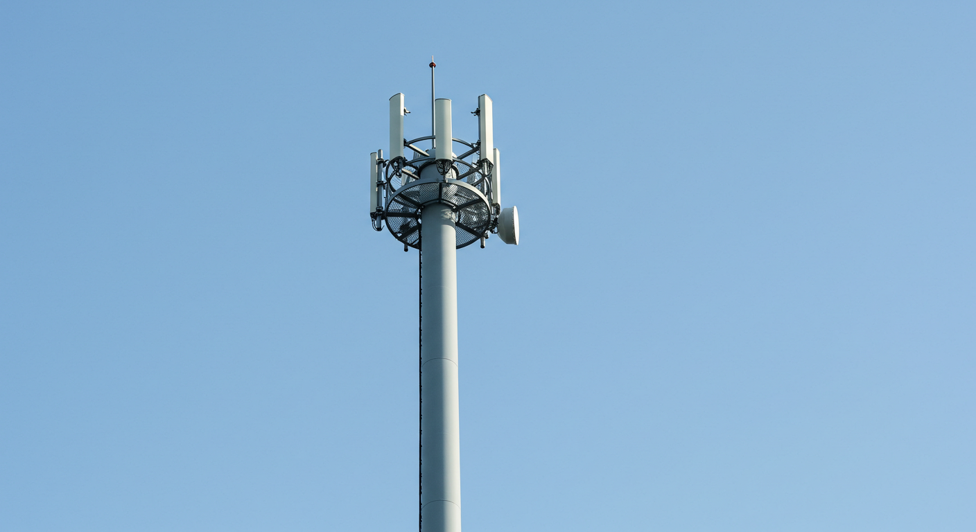 monopole tower for small cell deployment