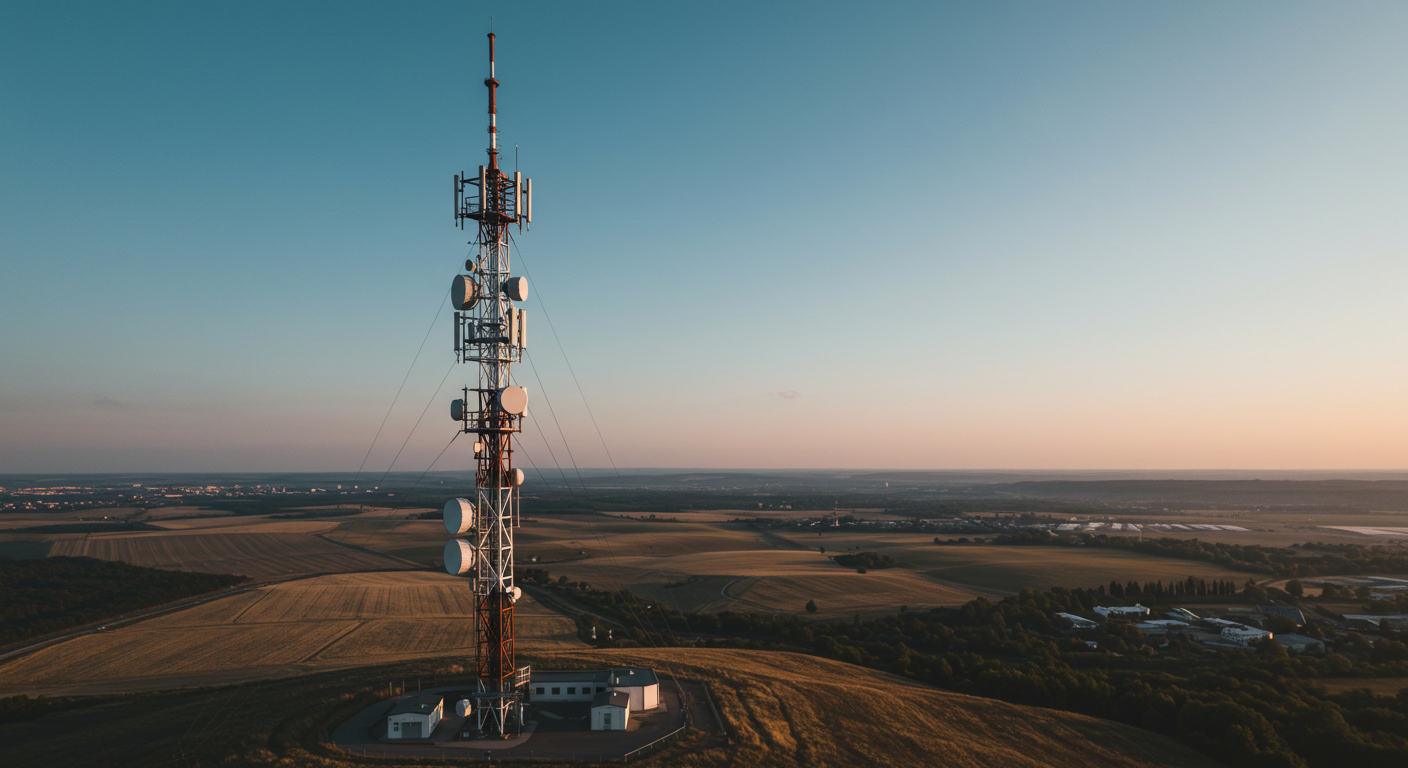monopole tower for wireless communication